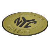 Made in New York Queens Schneidebrett (Ecke)