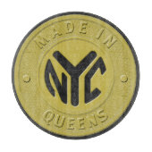 Made in New York Queens Schneidebrett (Vorderseite)