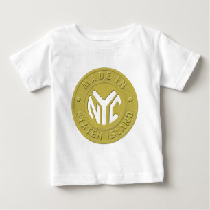Made in New York Staten Island Baby T-shirt