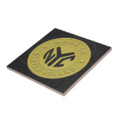 Made in New York Staten Island Fliese (Seite)