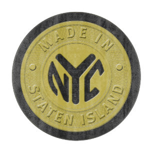 Made in New York Staten Island Schneidebrett