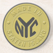 Made in New York Staten Island Untersetzer (Vorne)