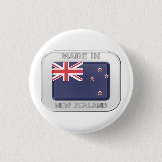 Made in New Zealand Button (Vorderseite)