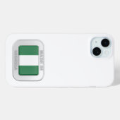 Made in Nigeria Case-Mate iPhone Hülle (Rückseite (Horizontal))