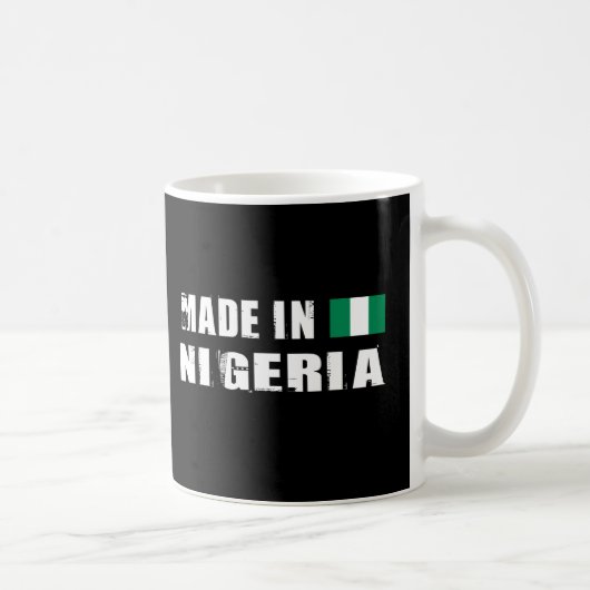 Made in Nigeria Kaffeetasse (Rechts)