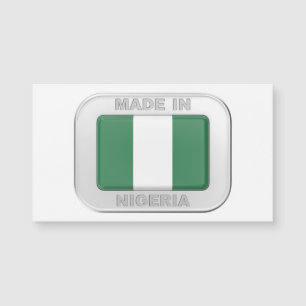 Made in Nigeria Magnetkarte