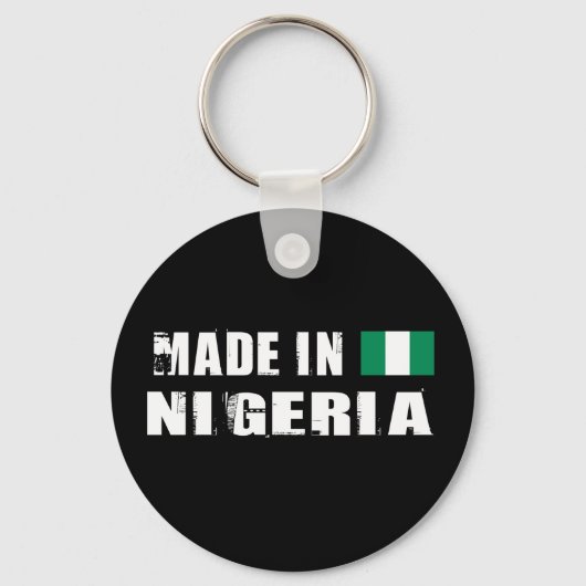 Made in Nigeria Schlüsselanhänger (Vorderseite)