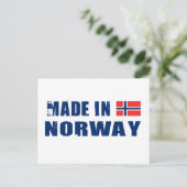 Made in Norwegen Postkarte (Stehend Vorderseite)