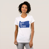 Made in Oregon für Oregonian Webfoot Woman T-Shirt (Vorne ganz)