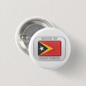 Made in Osttimor Button (Vorne & Hinten)