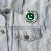 Made in Pakistan Button (Beispiel)