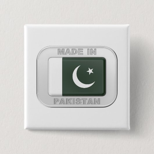 Made in Pakistan Button (Vorderseite)