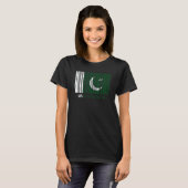Made in Pakistan Flag Barcode T-Shirt (Vorne ganz)