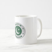 Made in Pakistan Kaffeetasse (VorderseiteRechts)
