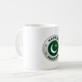 Made in Pakistan Kaffeetasse (Vorderseite Links)