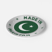 Made in Pakistan Pappteller (Schrägansicht)
