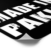 Made in Pakistan Poster (Ecke)