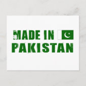 Made in Pakistan Postkarte (Vorderseite)