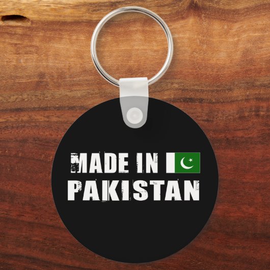 Made in Pakistan Schlüsselanhänger (Vorderseite)