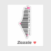 Made in Palestine Sticker (Blatt)