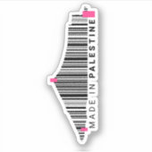 Made in Palestine Sticker (Vorderseite)