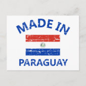 Made in Paraguay Postkarte (Vorderseite)