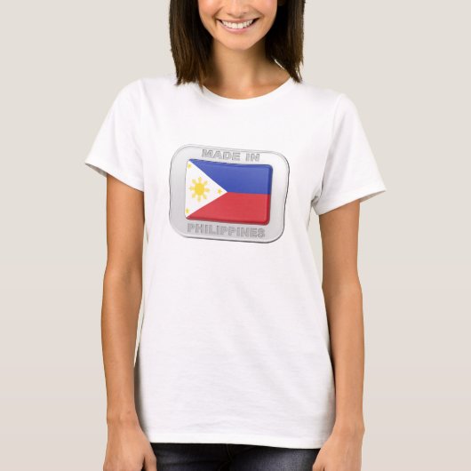 Made in Philippinen T-Shirt (Vorderseite)