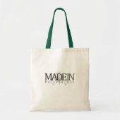 Made in Philippines Tote Bag Tragetasche (Vorne)