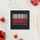 Made in Poland Bar Napkins Serviette (Beispiel)
