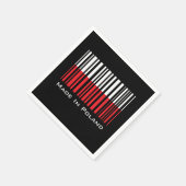 Made in Poland Bar Napkins Serviette (Ecke)