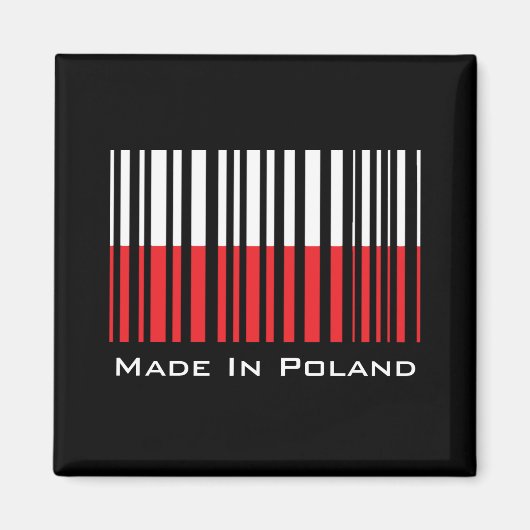 Made in Poland Magnet (Vorne)