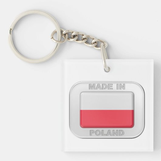 Made in Poland Schlüsselanhänger (Vorderseite)