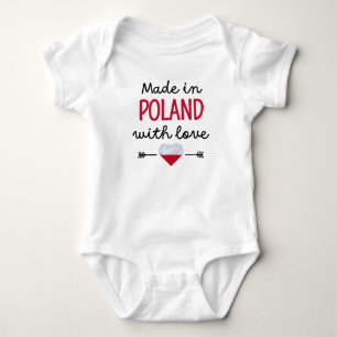 Made in Poland with Liebe Baby Strampler
