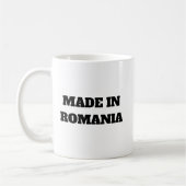 Made in Romania Kaffeetasse (Links)