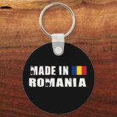Made in Romania Schlüsselanhänger (Vorderseite)