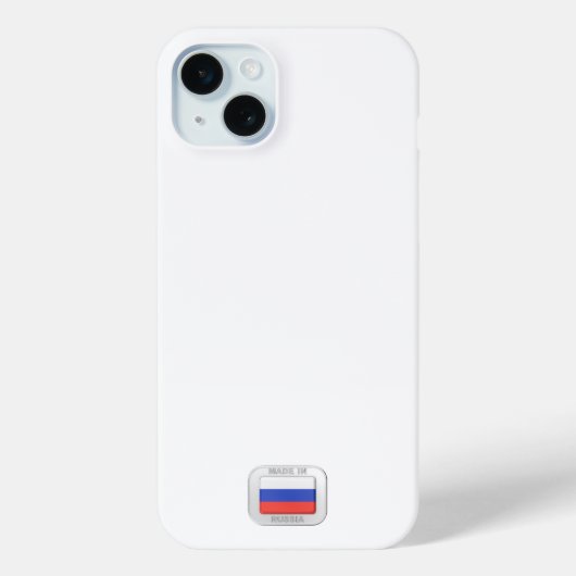 Made in Russia Case-Mate iPhone Hülle (Rückseite)
