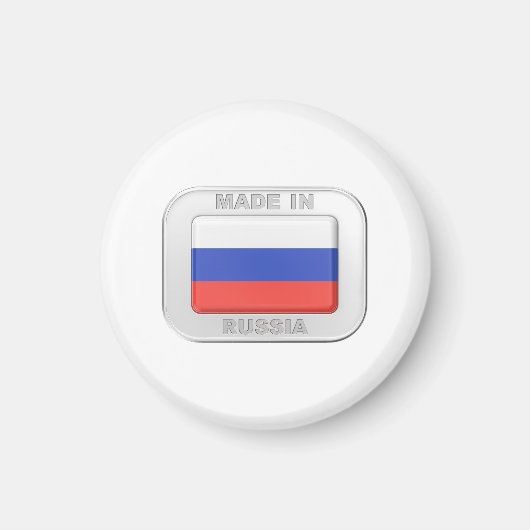 Made in Russia Magnet (Vorne)