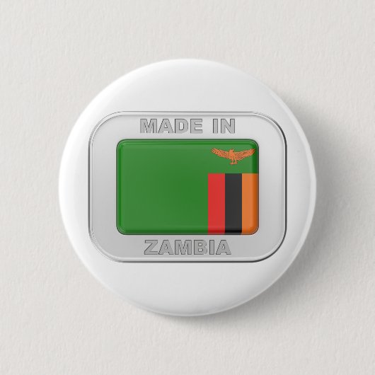 Made in Sambia Button (Vorderseite)