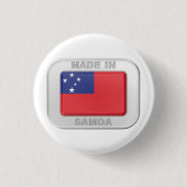Made in Samoa Button (Vorderseite)