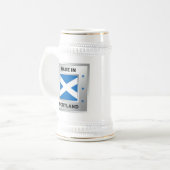 Made in Schottland Bierglas (Vorderseite Links)