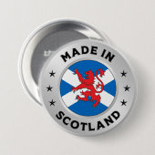 Made in Schottland Button (Vorne & Hinten)
