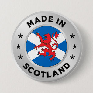 Made in Schottland Button
