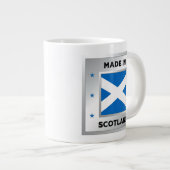 Made in Schottland Jumbo-Tasse (Vorderseite Rechts)