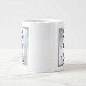 Made in Schottland Jumbo-Tasse (Vorderseite)