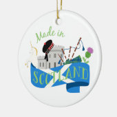 Made in Schottland Keramik Ornament (Links)