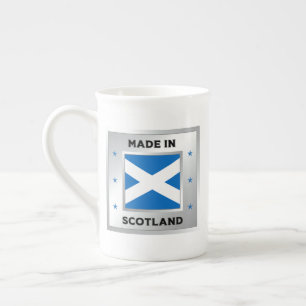 Made in Schottland Porzellantasse