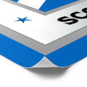 Made in Schottland Poster (Ecke)