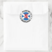 Made in Schottland Runder Aufkleber (Tasche)