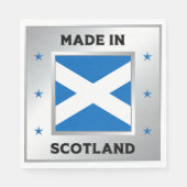 Made in Schottland Serviette (Vorderseite)