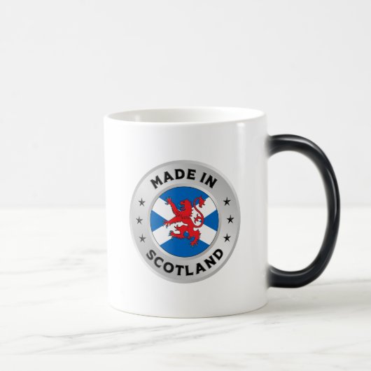 Made in Schottland Verwandlungstasse (Rechts)
